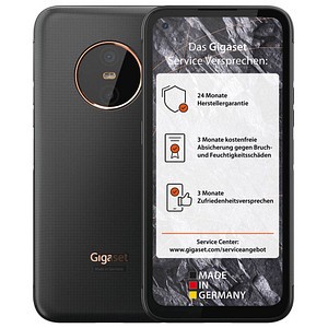 Gigaset GX6 Outdoor-Smartphone schwarz 128 GB