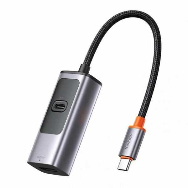 mcdodo "2 in 1 100W PD + USB Type C HDMI USB Hub HDMI auf USB-C" Smartphone-Adapter