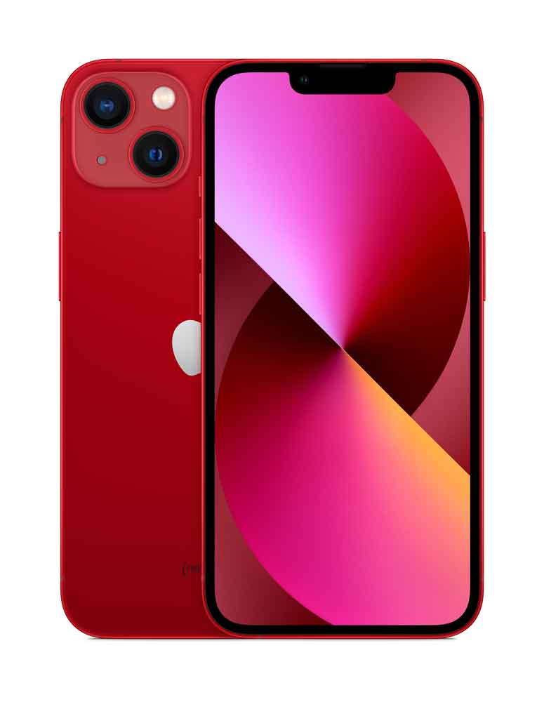 Apple iPhone 13 - (PRODUCT) RED - Smartphone - Dual-SIM - 5G NR - 256GB - 6.1 - 2532 x 1170 Pixel (460 ppi (Pixel pro )) - Super Retina XDR Display - 2 x Rückkamera 12 MP Frontkamera - Rot (MLQ93ZD/A)