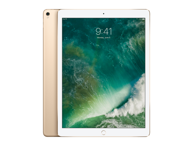 Apple iPad Pro 12.9 256GB WiFi Gold (2017) | Ohne Kabel und Ladegerät