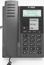 Mitel MiVoice 6905 IP Phone – VoIP-Telefon mit Rufnummernanzeige – dreiweg Anruffunktion – SIP – 8 Leitungen