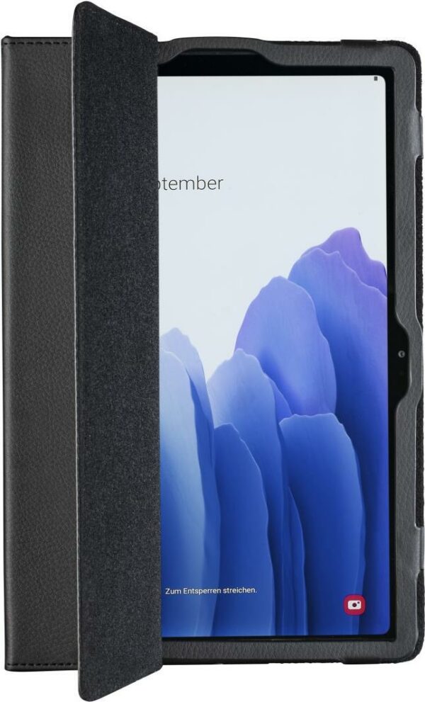 Hama Bend - Flip-Hülle für Tablet - Polyurethan - Schwarz - 12.4 - für Samsung Galaxy Tab S7 FE, Tab S7+