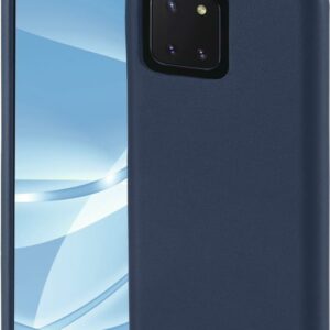 Hama Essential Line Finest Sense - Hintere Abdeckung für Mobiltelefon - Kunstleder - Blau - für Samsung Galaxy A22 5G (00196901)