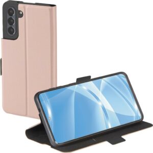 Hama Essential Line Single 2.0 - Flip-Hülle für Mobiltelefon - Polyurethan, Thermoplastisches Polyurethan (TPU) - pink - für Samsung Galaxy S21 FE