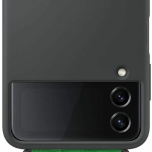 Samsung Silicone Cover mit Schlaufe EF-GF721 für das Galaxy Z Flip4 (Black)
