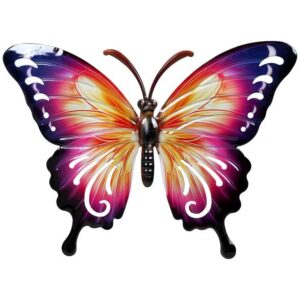 Wanddeko Schmetterling 37cm bunt