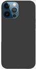 eSTUFF - Hintere Abdeckung für Mobiltelefon - kompatibel mit MagSafe - Silikon, Polycarbonat - Schwarz - für Apple iPhone 12 mini