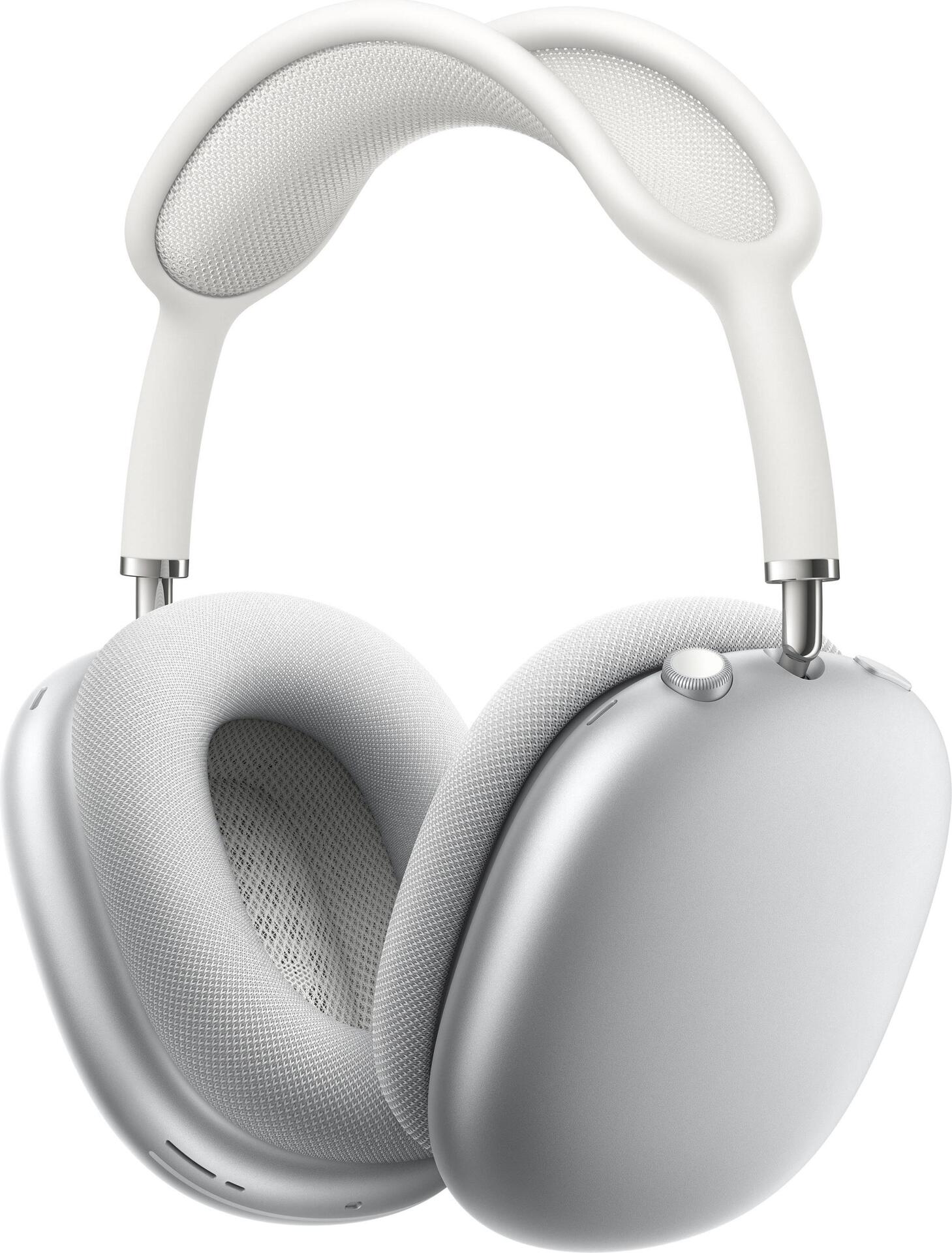 Apple AirPods Max - Kopfhörer mit Mikrofon - ohrumschließend - Bluetooth - kabellos - aktive Rauschunterdrückung - Silber - für iPad/iPhone/iPod/TV/Watch