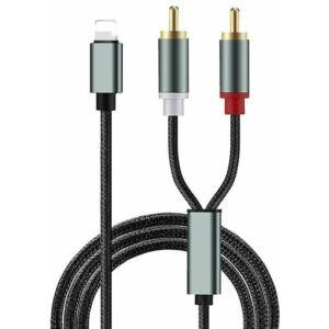 Apple zu 2rca Lotus Kabel Audiokabel Lautsprecher Audioverstärker Iphone Handy Link Besseres Audiokabel