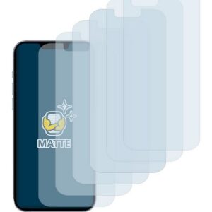 BROTECT "Schutzfolie" für Apple iPhone 13 Pro Max, Displayschutzfolie, 6 Stück, Folie matt entspiegelt