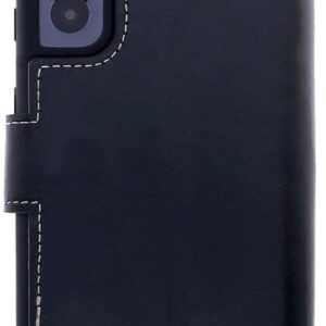 Burkley Flip Case "Leder Book Cover für Samsung Galaxy S21+ Handyhülle", Optimaler Rund-Um-Schutz, Kartenfächer mit RFID Blocker