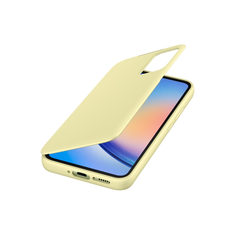 Samsung Smart View Wallet Case EF-ZA346 für Galaxy A34 (5G), Hellgrün