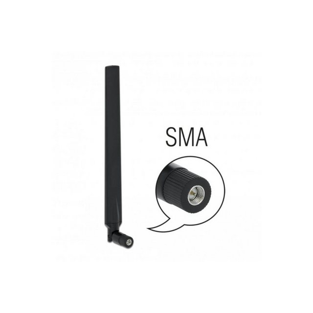 Delock 12635 – 5G LTE Antenne SMA Stecker -1,9 – 2,3 dBi… WLAN-Antenne