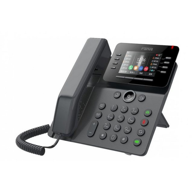Fanvil SIP-Phone V64 NFR – VoIP-Business-Telefon – schwarz Konferenztelefon