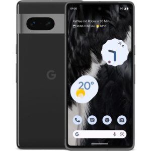 Google Pixel 7 5G 128 GB / 8 GB - Smartphone - obsidian Smartphone (6,3 Zoll, 128 GB Speicherplatz)