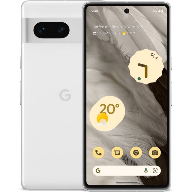Google Pixel 7 5G 256 GB / 8 GB – Smartphone – snow Smartphone (6,3 Zoll, 256 GB Speicherplatz)
