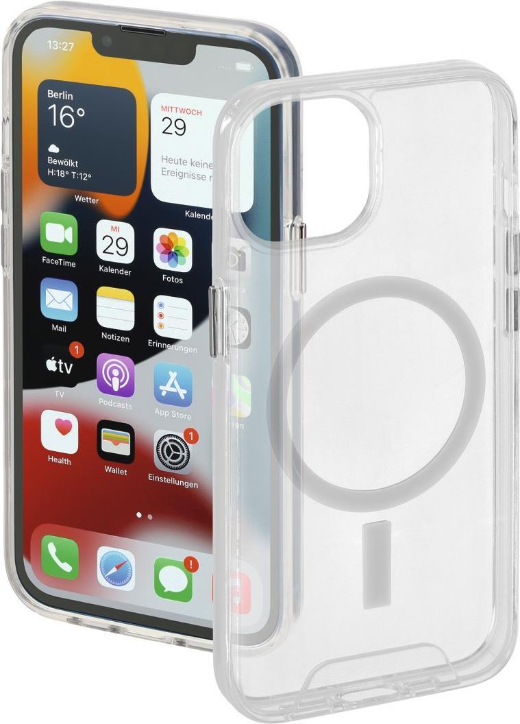 Hama Cover MagCase Safety für Apple iPhone 13, Transparent (00172391)