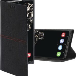 Hama Prime Line Red Sensation No. 15,20cm (6) Booklet - Flip-Hülle für Mobiltelefon - Leder - Schwarz, Rot - für Samsung Galaxy S20 Ultra, S20 Ultra 5G