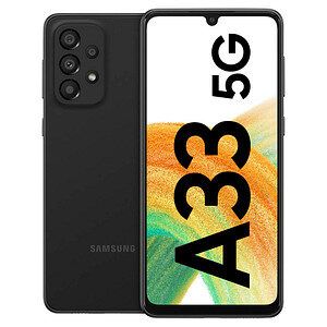 SAMSUNG Galaxy A33 5G Dual-SIM-Smartphone schwarz 128 GB