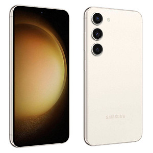 SAMSUNG Galaxy S23 Dual-SIM-Smartphone cream 128 GB