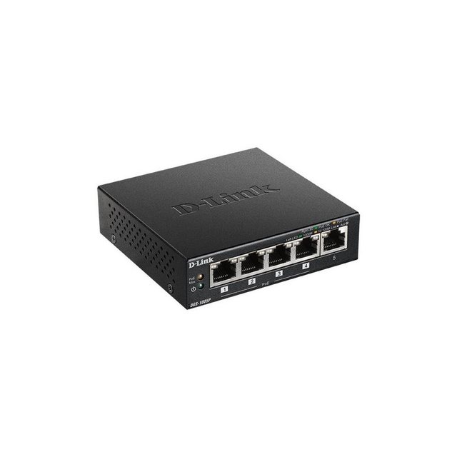 D-Link DGS-1005P 5-Port Layer 2 WLAN-Router