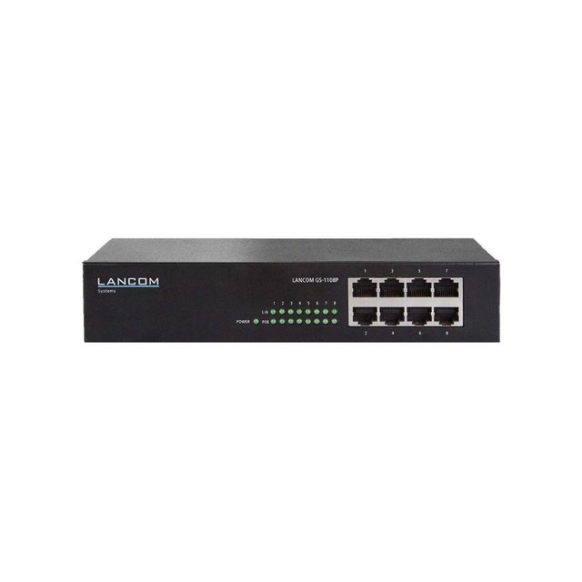 Lancom 61430 GS-1108P Unmanaged Gigabit WLAN-Router