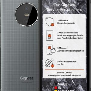 Gigaset GX6 - 4G Smartphone - Dual-SIM - 2 x Rückkamera - front camera (S30853-H1528-R111)