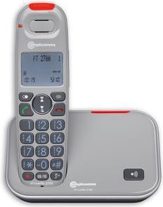 Amplicomms PowerTel 2700 – Schnurlostelefon mit Rufnummernanzeige – DECT