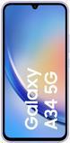 Samsung Galaxy A34 5G – 5G Smartphone – Dual-SIM – RAM 6GB / Interner Speicher 128GB – microSD slot – OLED-Display – 6.6 – 2340 x 1080 Pixel (120 Hz) – Triple-Kamera 48 MP, 8 MP, 5 MP – front camera 13 MP – Awesome Violet (SM-A346BLVAEUB)
