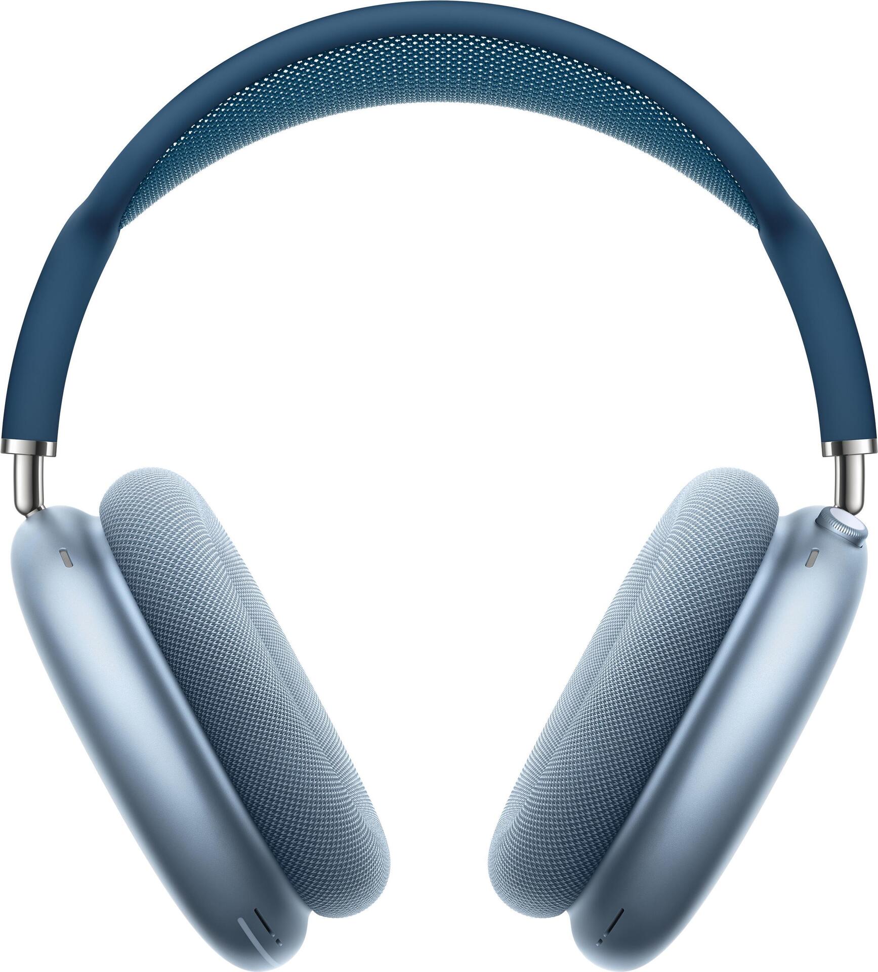 Apple AirPods Max - Kopfhörer mit Mikrofon - ohrumschließend - Bluetooth - kabellos - aktive Rauschunterdrückung - himmelblau - für iPad/iPhone/iPod/TV/Watch