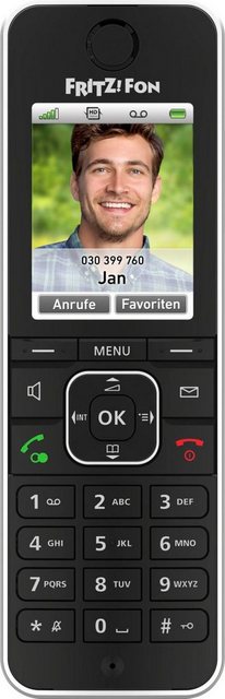 AVM FRITZ!Fon C6 DECT-Telefon (Mobilteile: 1)
