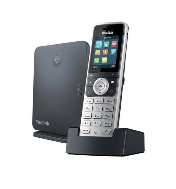 Yealink W53P DECT Vo-IP Telefon Basis + IP Telefon Display Farbig DECT-Telefon
