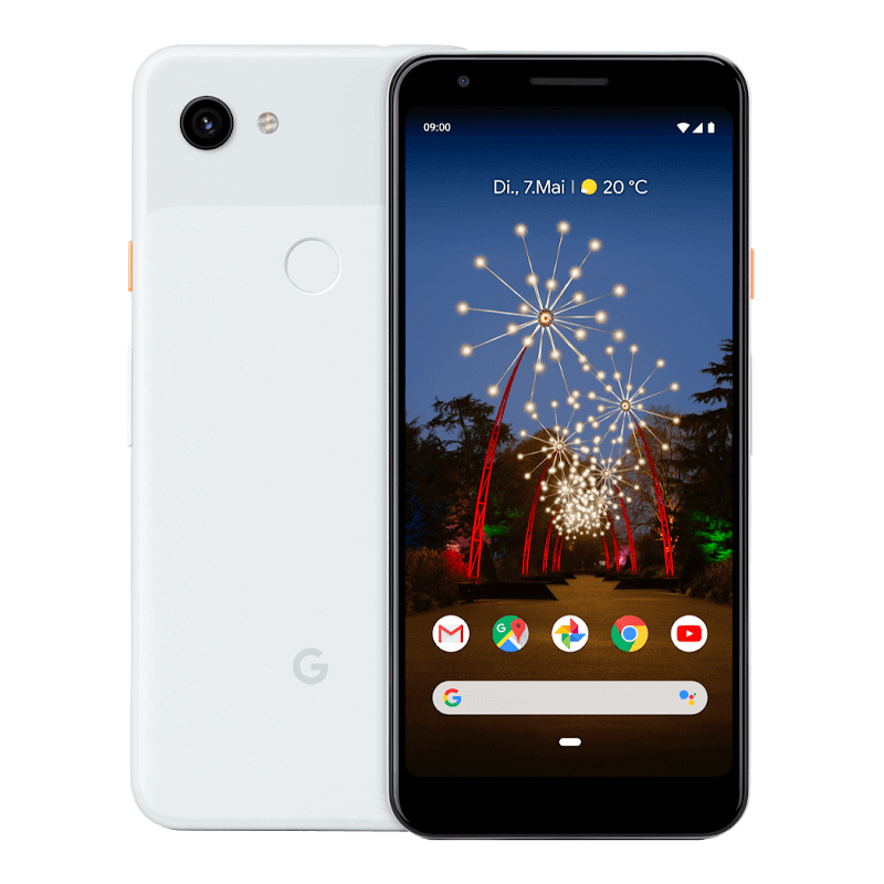 Google Pixel 3a 64GB Clearly White Sehr gut