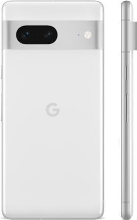 Google Pixel 7 – 5G Smartphone – Dual-SIM – RAM 8 GB / Interner Speicher 256 GB – OLED-Display – 6.3 – 2400 x 1080 Pixel (90 Hz) – 2 x Rückkamera 50 MP, 12 MP – front camera 10,8 Megapixel – snow