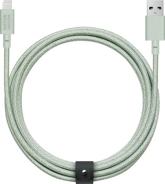 NATIVE UNION Belt Cable USB-A to Lightning 3m Smartphone-Kabel, Lightning, USB Typ A, (300 cm)