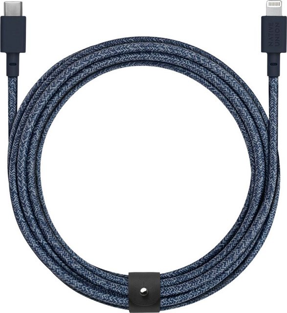 NATIVE UNION Belt Cable USB-C to Lightning 3m Smartphone-Kabel, Lightning, USB-C, Lightning, USB-C (300 cm)