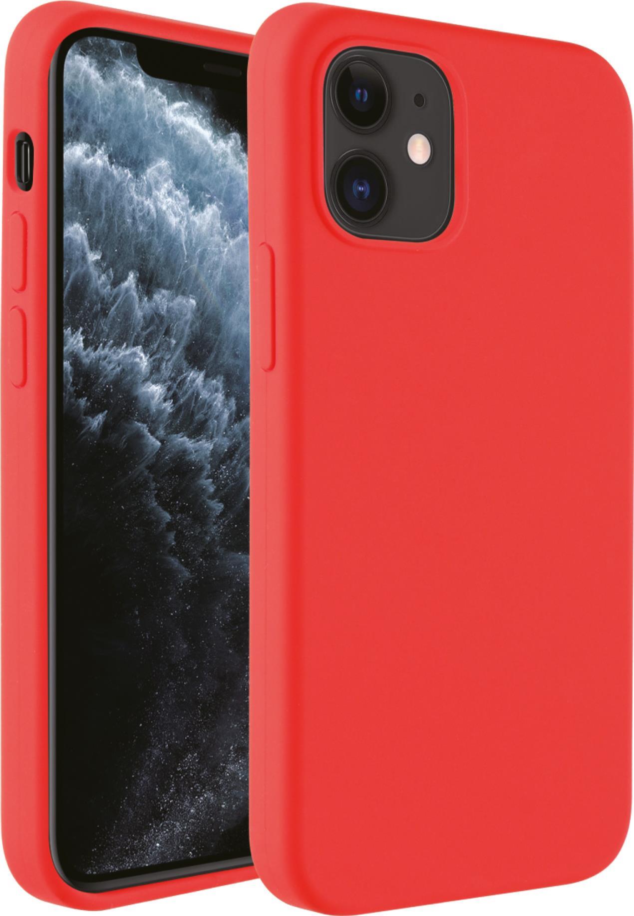 Vivanco Hype. Etui-Typ: Cover, Markenkompatibilität: Apple, Kompatibilität: iPhone 12 mini, Maximale Bildschirmgröße: 13,7 cm (5.4 ), Oberflächenfärbung: Einfarbig, Produktfarbe: Rot (62148)