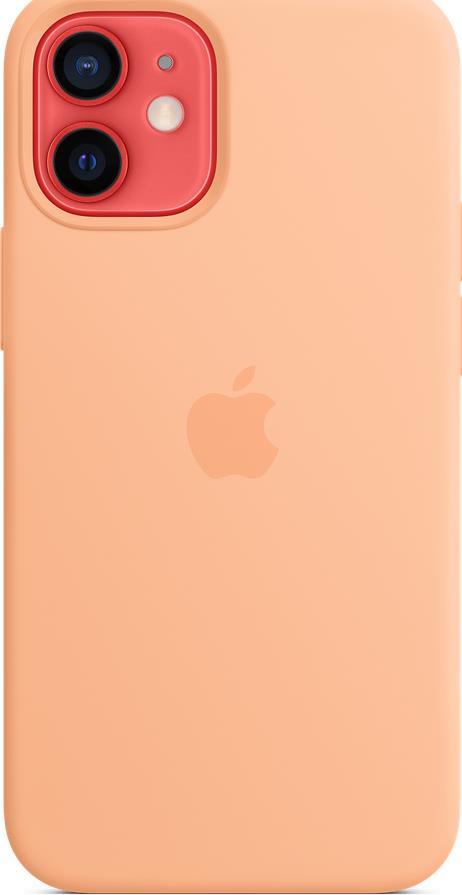 Apple – Case für Mobiltelefon – mit MagSafe – Silikon – Cantaloupe – für iPhone 12 mini