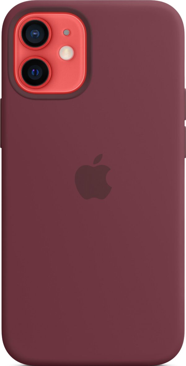 Apple Case with MagSafe - Case für Mobiltelefon - Silikon - Pflaume - für iPhone 12 mini (MHKQ3ZM/A)