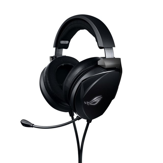 Asus ROG Theta Electret Gaming-Headset (Neodym-Basstreiber, TeamSpeak, Discord, 3,5mm, für PCs, Smartphones, Notebooks, Konsolen, Nintendo Switch)