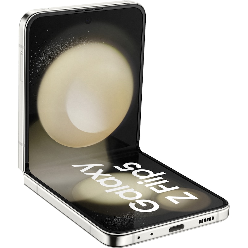 Samsung GALAXY Z Flip5 5G Smartphone cream 256GB Dual-SIM Android 13.0 F731B