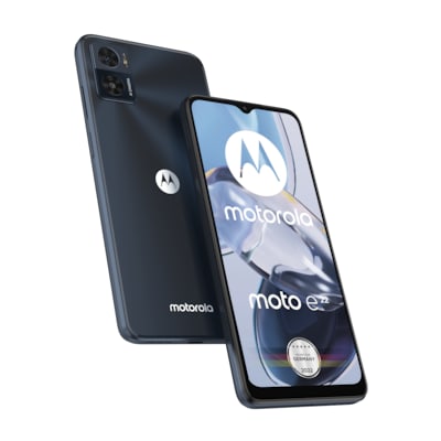 Motorola moto e22 3/32 GB Android 12 Smartphone astro black PAVD0003SE