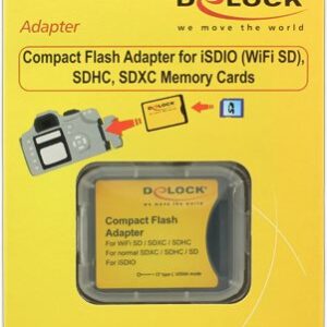 DeLOCK - Kartenadapter (SD, SDHC, SDXC) - CompactFlash (62637)