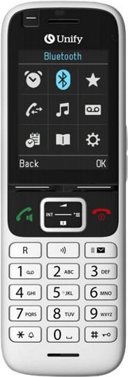 Atos Unify S6 – Schnurloses Erweiterungshandgerät – mit Bluetooth-Schnittstelle – DECT – Silber (L30250-F600-C510)