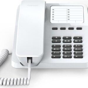 Gigaset Desk 400 - Telefon mit Schnur - weiß (S30054-H6538-B102)