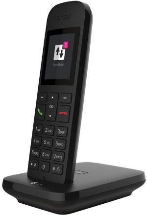 Deutsche Telekom Sinus 12 – Schnurlostelefon mit Rufnummernanzeige – DECT – Schwarz (40844054)