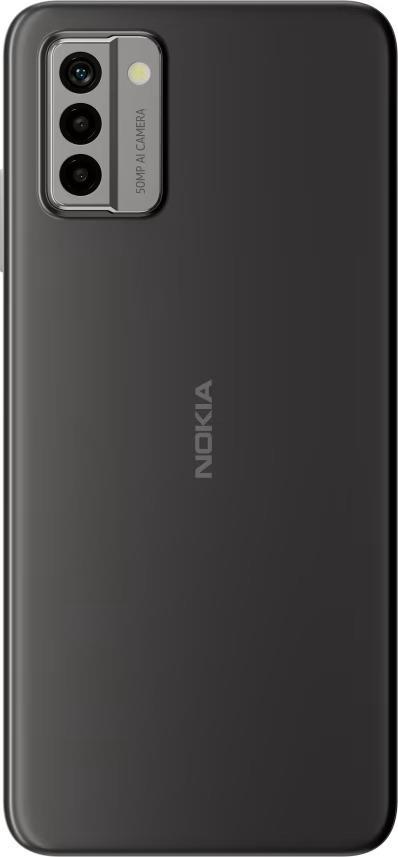 Nokia G22 – 4G Smartphone – Dual-SIM – RAM 4GB / Interner Speicher 64GB – microSD slot – 16,60cm (6,52) – 1200 x 720 Pixel (90 Hz) – Triple-Kamera 50 MP, 2 MP, 2 MP – front camera 8 MP – Meteor Gray (101S0609H001)