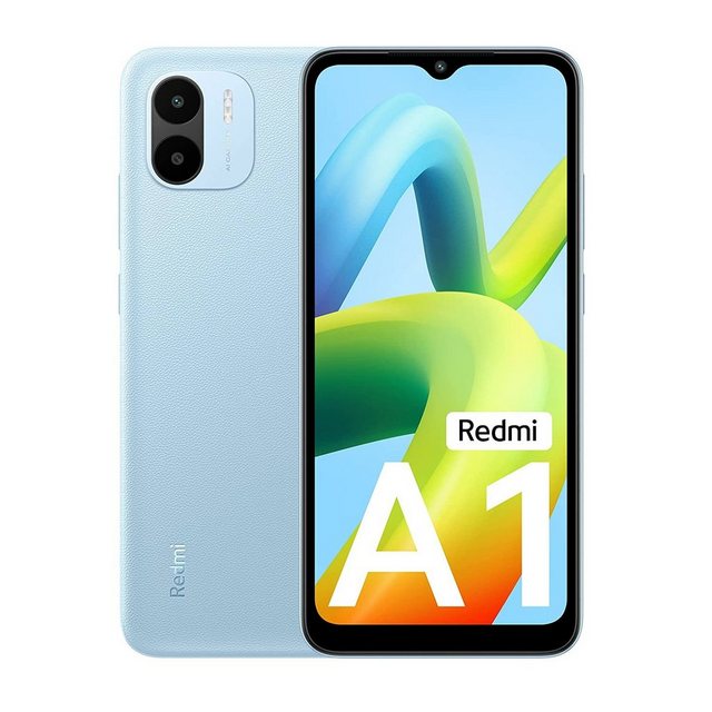 Xiaomi Xiaomi Redmi A1 Plus 2GB RAM 32GB – Light Blue EU Smartphone (16,56 cm/6.5 Zoll, 32 GB Speicherplatz, 8MP MP Kamera)