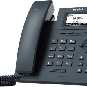 Yealink SIP-T30P - IP-Telefon - Schwarz - Kabelgebundenes Mobilteil - 1000 Eintragungen - Tasten - LCD (SIP-T30P)