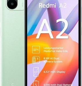 Xiaomi Redmi A2+ Dual Sim 2GB RAM 32GB - Green EU - 32 GB (MZB0DWTEU)